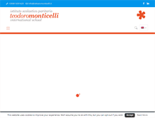 Tablet Screenshot of istitutomonticelli.com